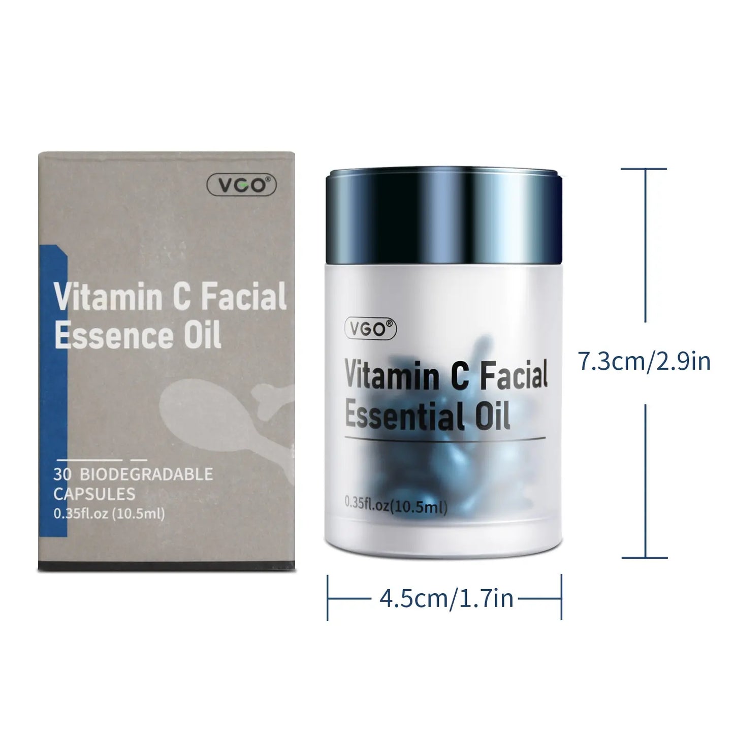 VGO Vitamin C Facial Oil Capsules VGObeauty
