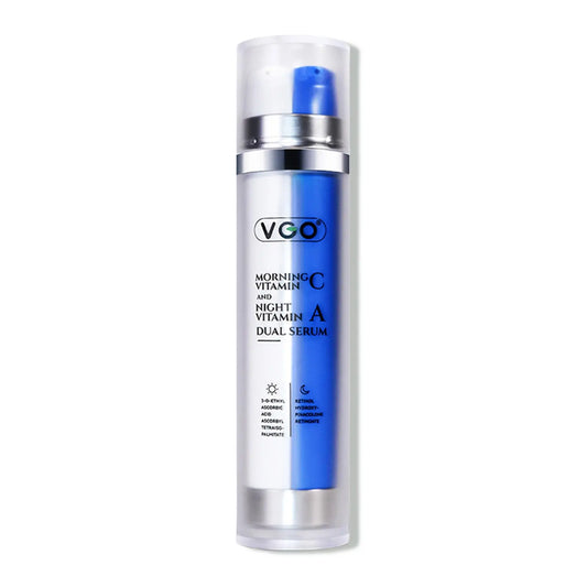 VGO Vitamin C Face Serum + Skin-Firming Super A Retinol Serum 2 in 1 VGObeauty