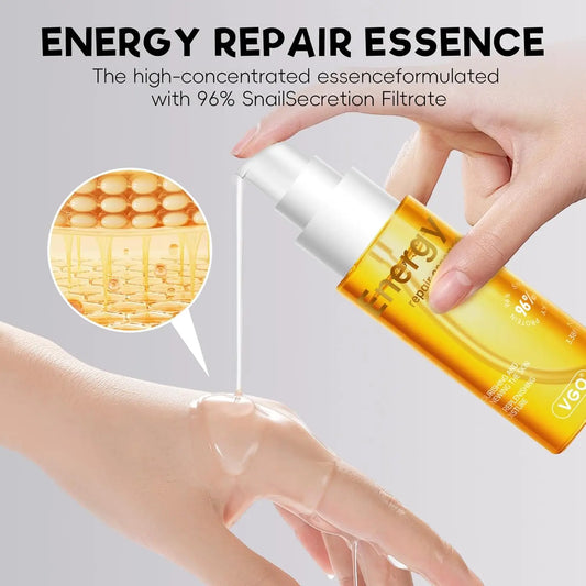 VGO 96% Snail Mucin Serum - Advanced Moisturizing and Anti-Aging Snail Extract Serum VGObeauty