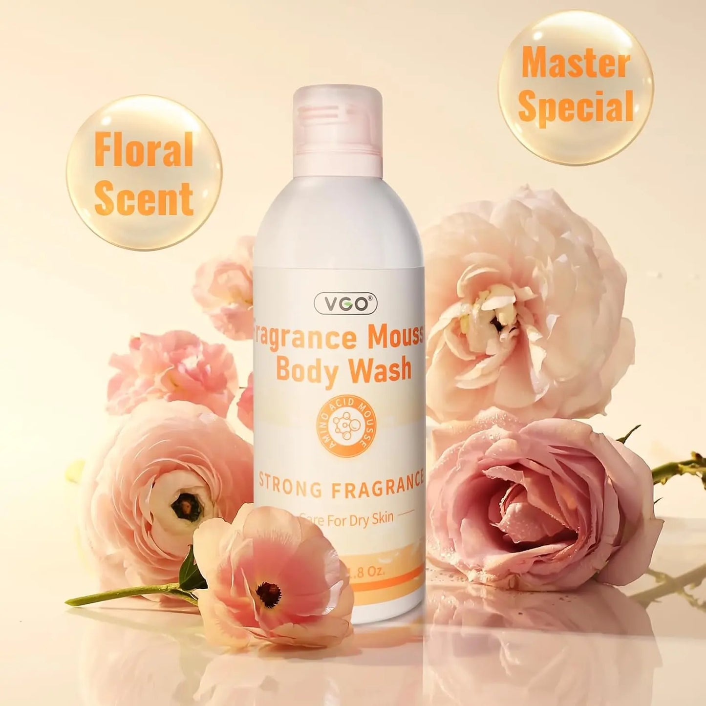 VGO Fragrance Mousse Body Wash VGObeauty