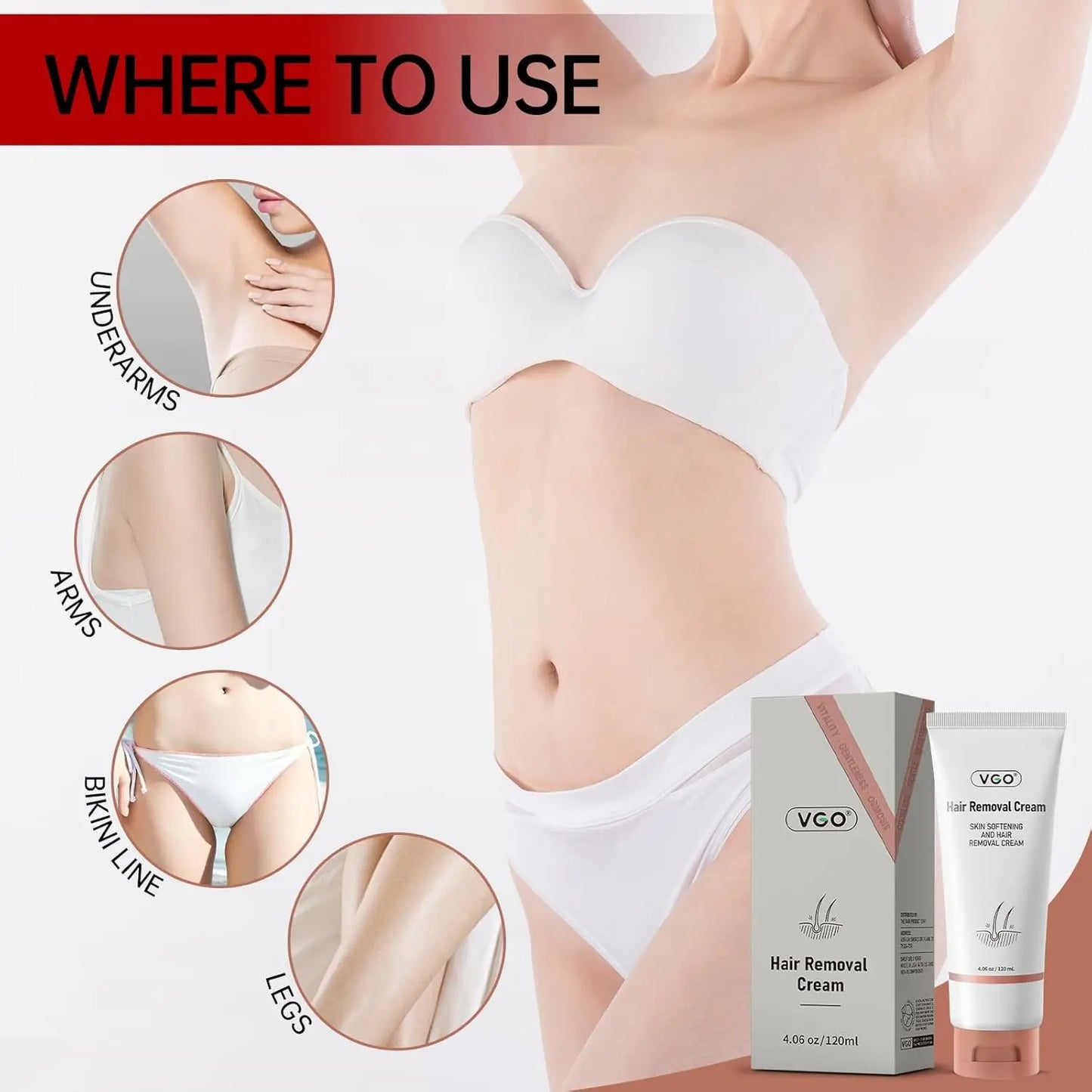 VGO Hair Removal Cream VGObeauty