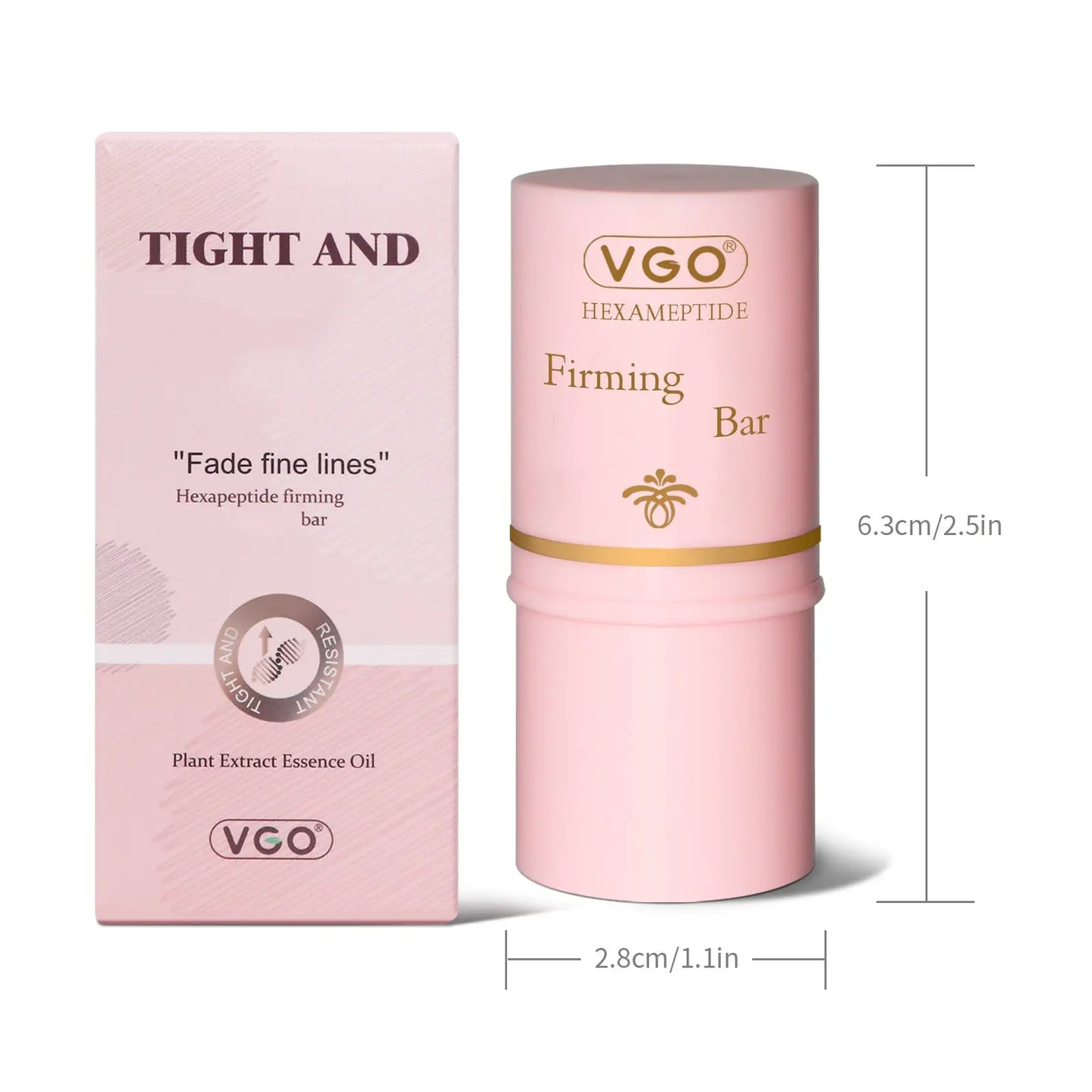 VGO Hydrating Eye Stick Balm - Anti-Wrinkle Moisturizing Eye Balm for Saggy Skin –Under Eye Treatment -Balm to Smooth Skin Texture - 0.19 oz VGObeauty