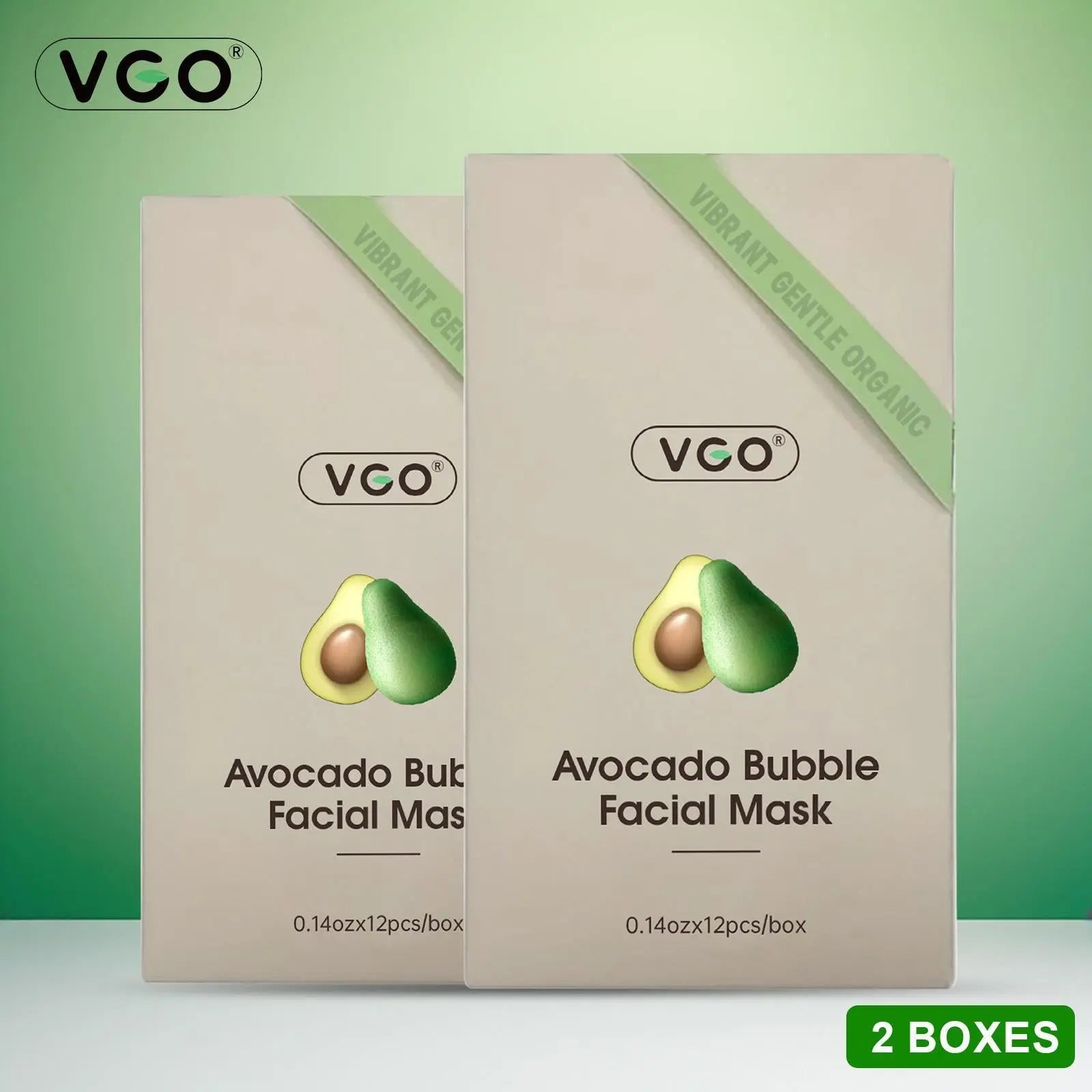 VGO  Avocado Bubble Facial Mask VGObeauty