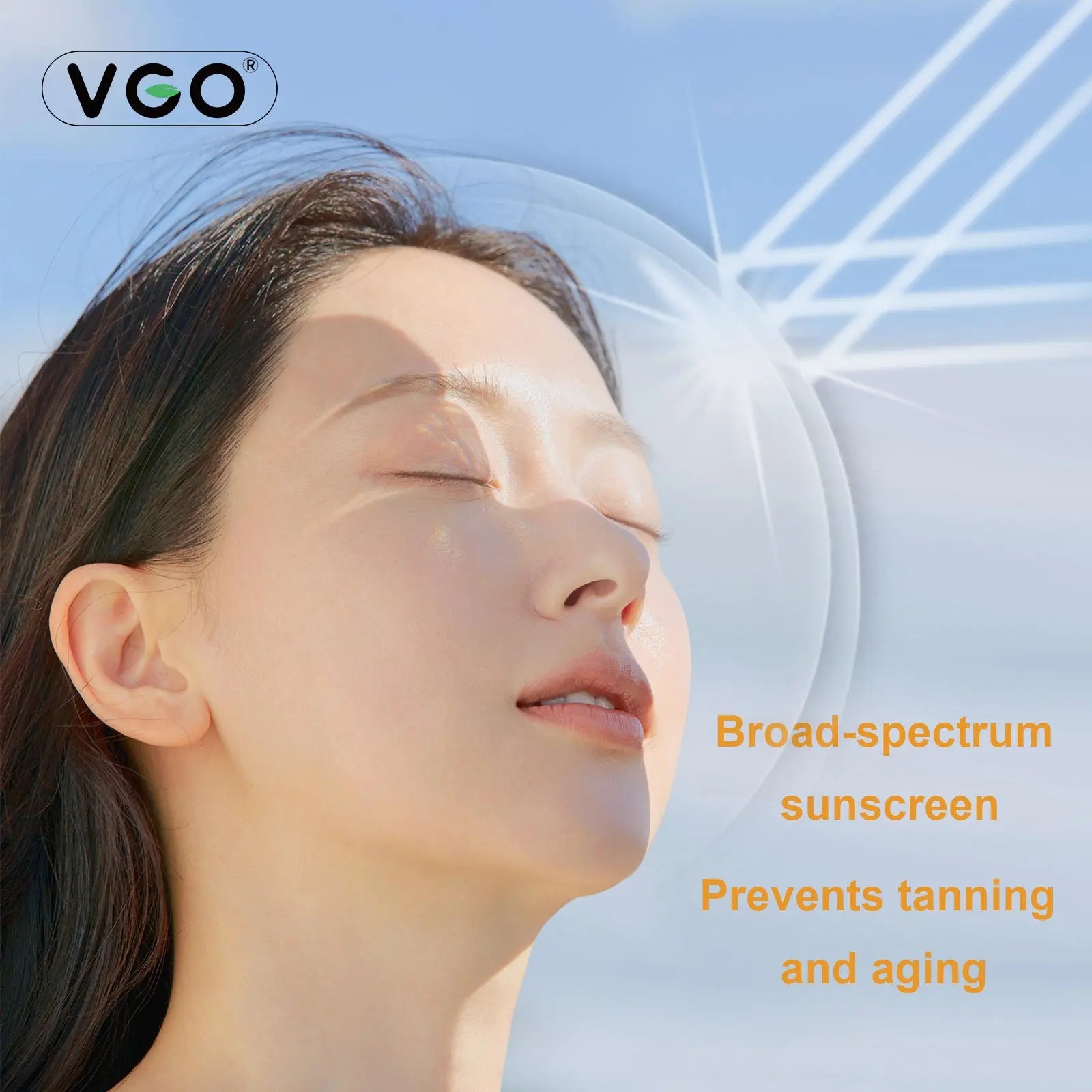 VGO Hydrating Sun Essence Face Sunscreen SPF 50+ VGObeauty