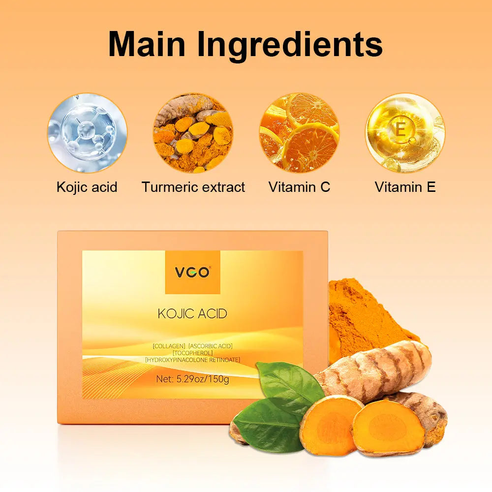 VGO   Kojic Acid Dark Spot Remover Soap Bars With VGObeauty