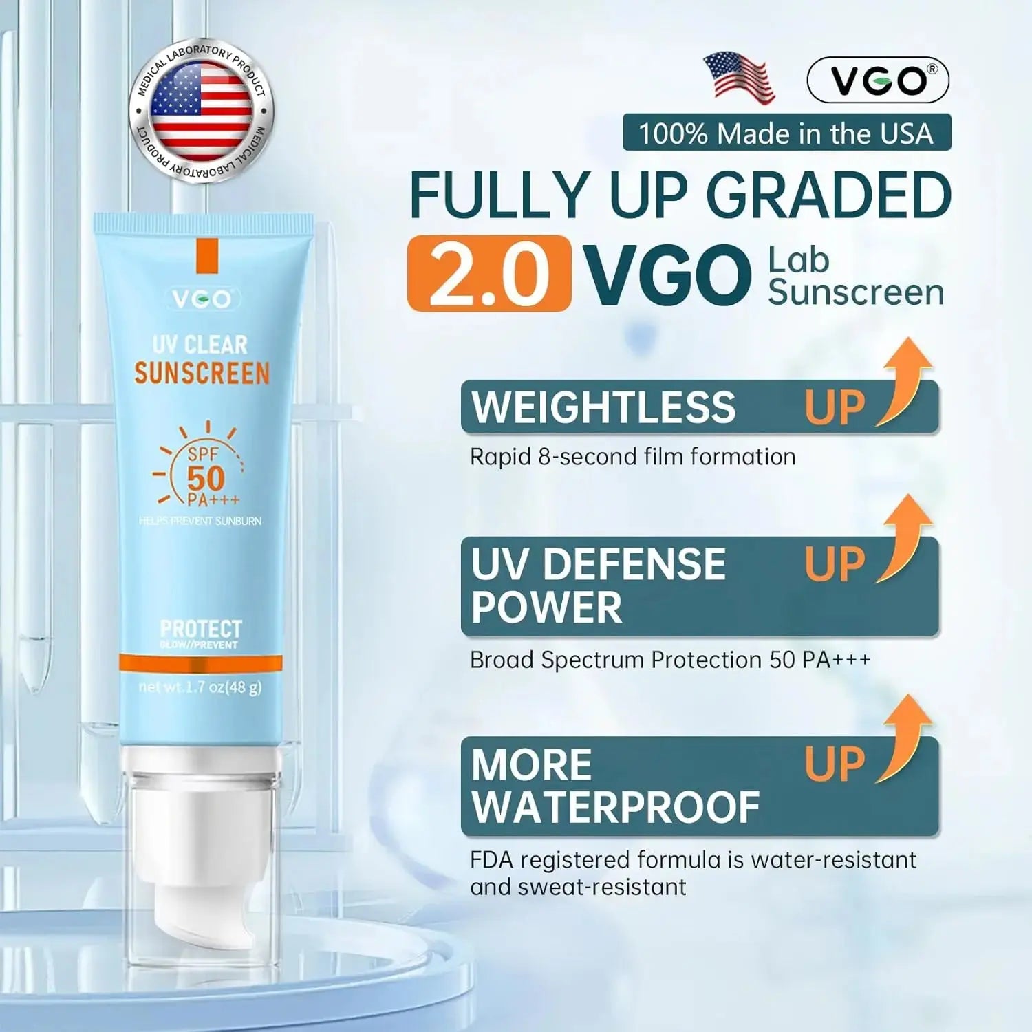 VGO  UV  Clear Sunscreen VGObeauty
