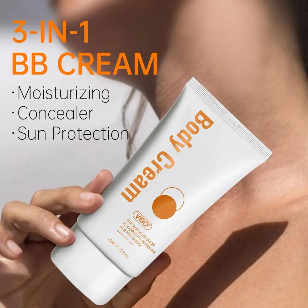 VGO Moisturizing BB Cream, Tinted Moisturizer with SPF, Evens Skin Tone 5.29 oz VGObeauty