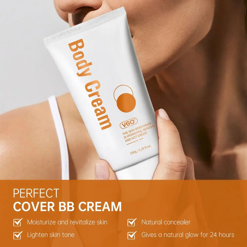 VGO Moisturizing BB Cream, Tinted Moisturizer with SPF, Evens Skin Tone 5.29 oz VGObeauty