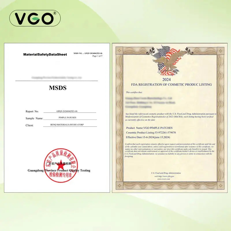 Vgo Grade Color Code VGO Pimple Patches – VGObeauty