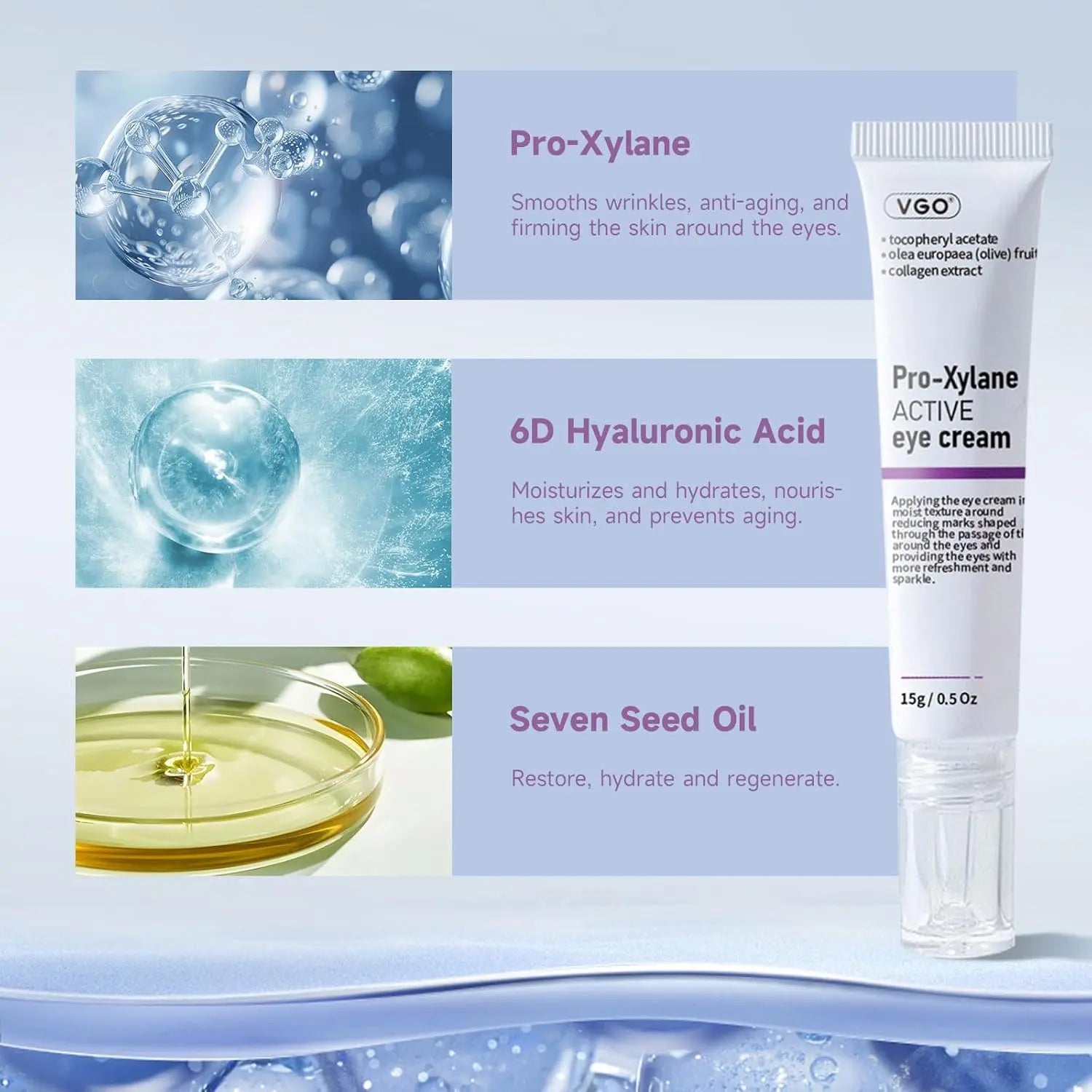 VGO Pro-Xylane Eye Repair Cream, Dark Circles and Puffiness VGObeauty
