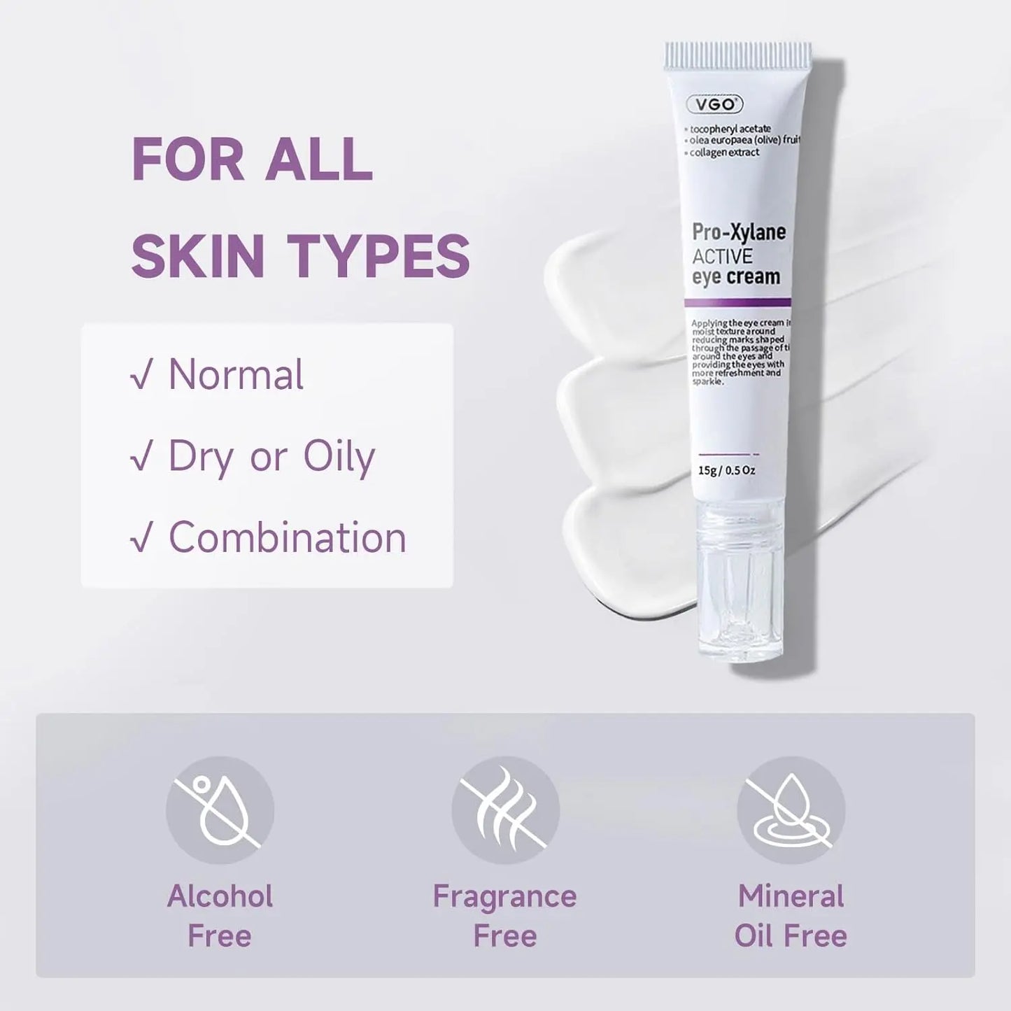VGO Pro-Xylane Eye Repair Cream, Dark Circles and Puffiness VGObeauty