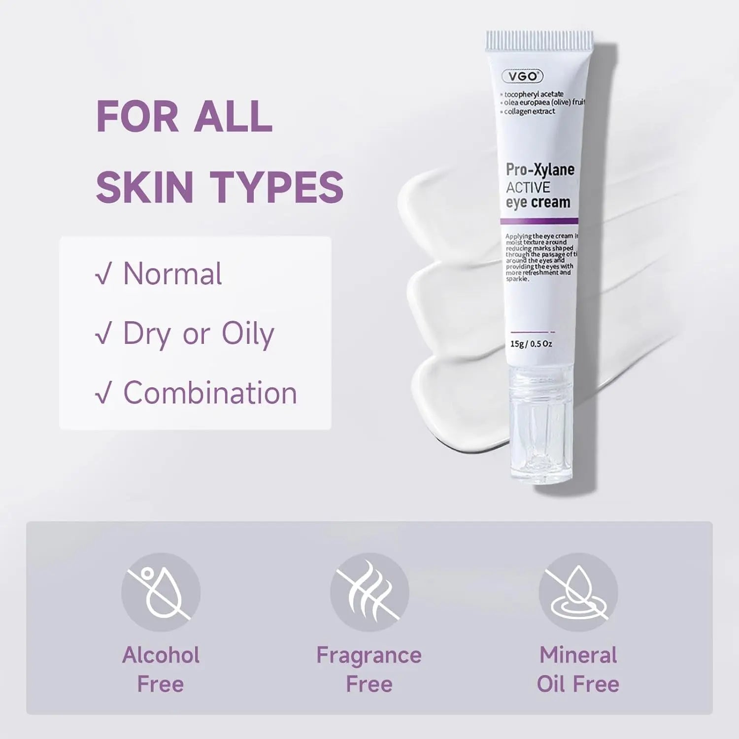 VGO Pro-Xylane Eye Repair Cream, Dark Circles and Puffiness VGObeauty