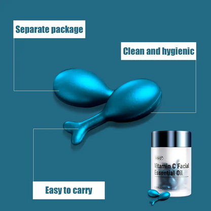 VGO  Vitamin C Facial Oil Capsules VGObeauty