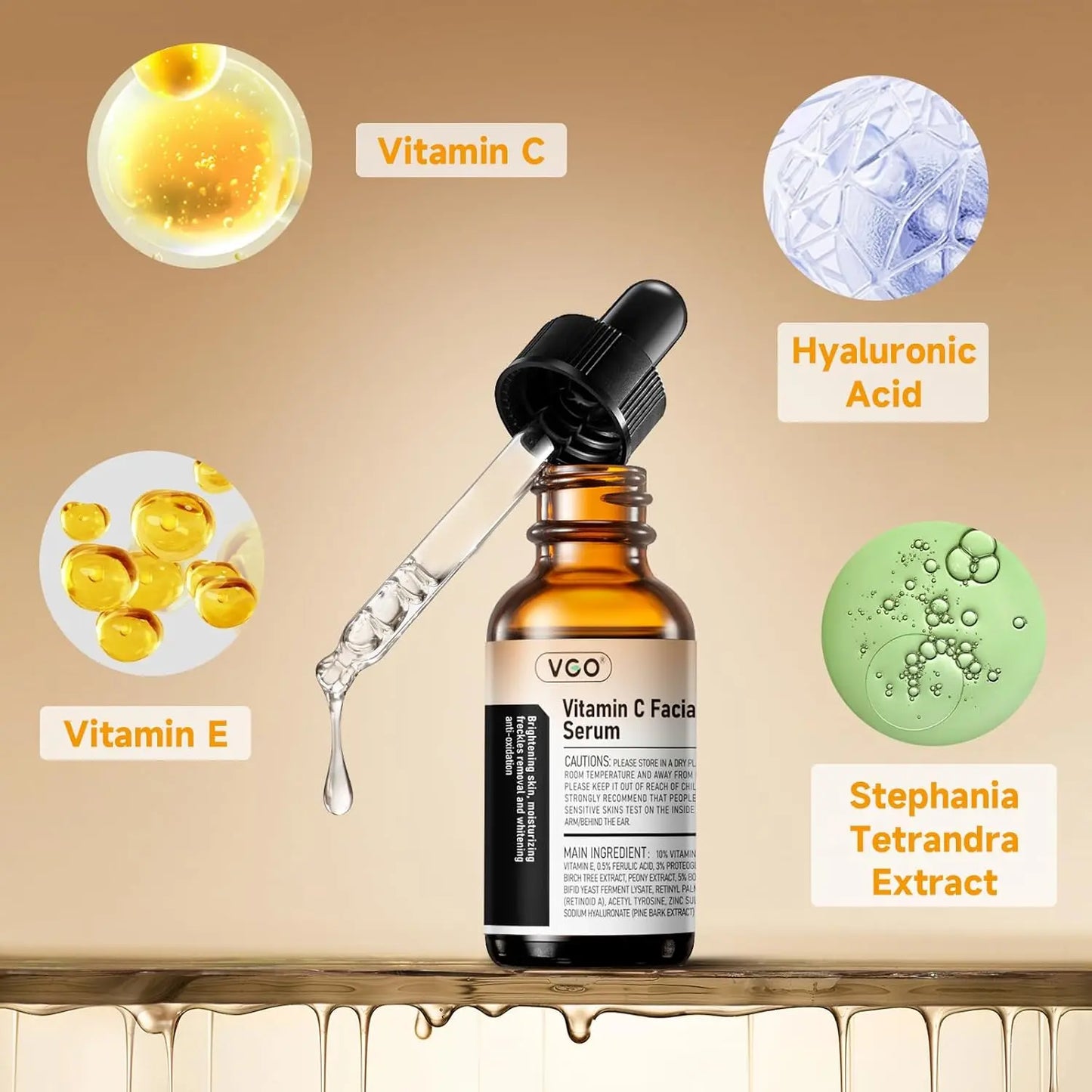 VGO Vitamin C Vitamin E Facial Serum VGObeauty